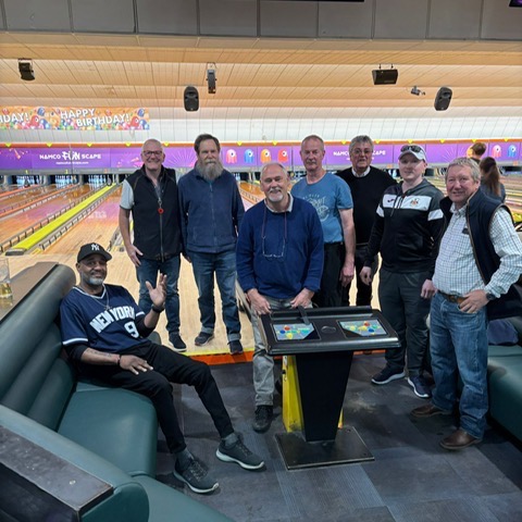 Men Bowling
