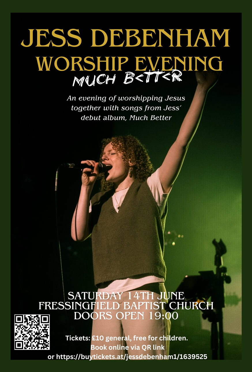 Jess Worship Event Poster PNG